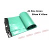 A4 size green courier bag (28 X 42cm, 100pcs)