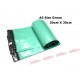 A5 size green courier bag (20 X 30cm, 10pcs)