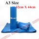 A3 size blue courier bag (32cmX44cm,10pcs)