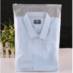 F3 Frosted plastic bag with zip lock (28cmX40cm,1pc)