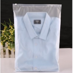 F3 Frosted plastic bag with zip lock (28cmX40cm,1pc)
