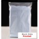 H4 Half Frosted Plastic Bag with Zip Lock (40 x 32cm)