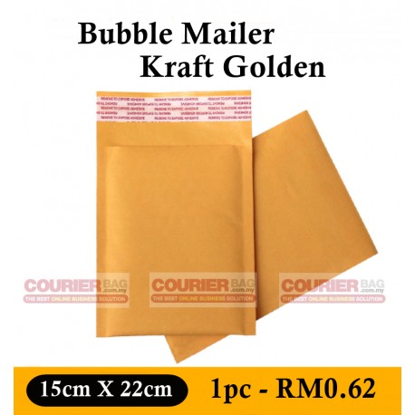 Bubble Mailer Padded Envelop 15X22cm, 1pc