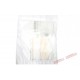 A5 size white color pocket courier bag (17 X 29cm,1pc)