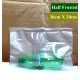H4 Half Frosted Plastic Bag with Zip Lock (30 x 20cm)