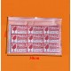 H4 Half Frosted Plastic Bag with Zip Lock (30 x 20cm)