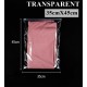 T5 Transparent Plastic Bag with Zip Lock (35cmX45cm, 1pc)