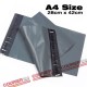 A4 size black courier bag (28 x 42 cm, 100pcs)