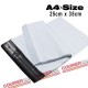 A4(s) size white courier bag (25 x 35 cm, 100pcs)