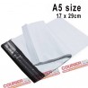 17x30cm Size White Courier Bag (100pcs)