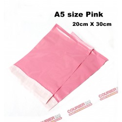 A5 size pink courier bag ( 20 X 30cm, 10pcs)