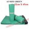A3 SIZE GREEN COURIER BAG (32cmX45cm, 100pcs)